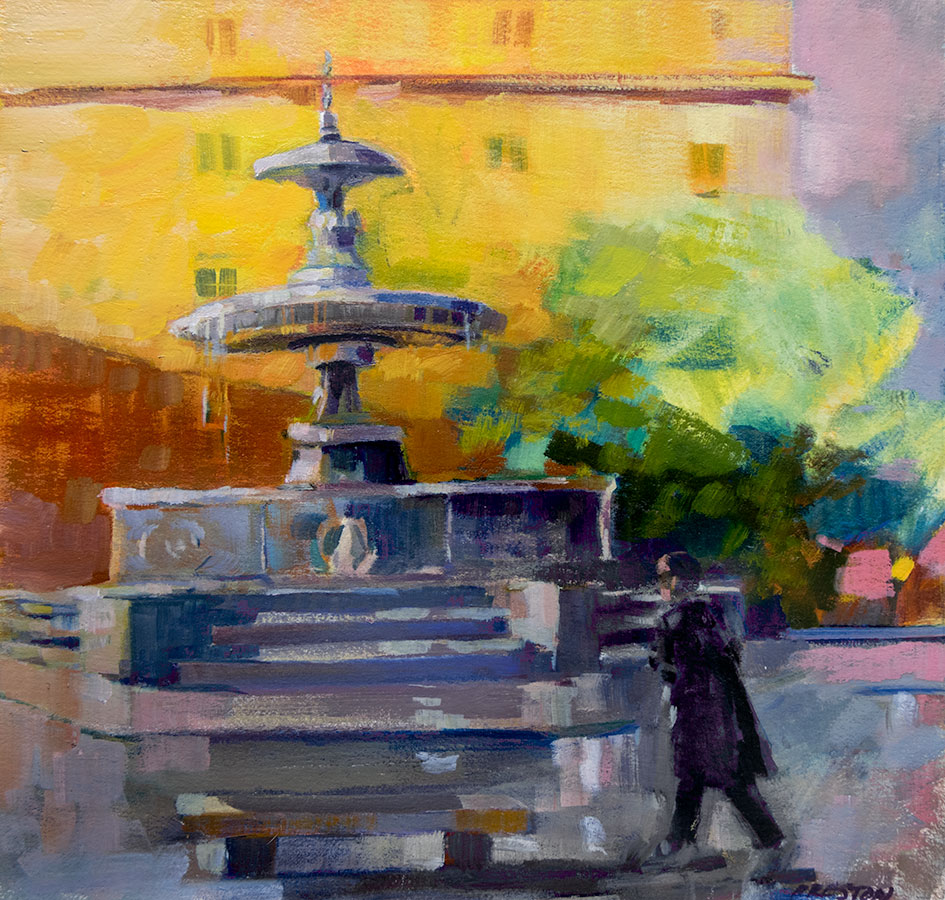 Trastevere morning by Molly Preston